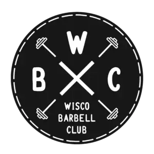 Wisco Barbell Club Black Logo